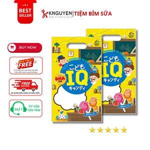Kẹo mút IQ DHA cho bé Unimat Riken