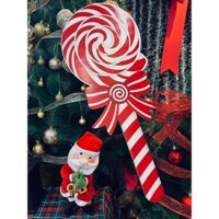 Kẹo mút Lollipop lấp lánh trang trí Giáng Sinh