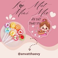 Kẹo mút mini mix trái cây bịch