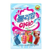 Kẹo Mút Nhiều Vị, Lollipop Ice, Mixed Flavors (132g) - LOTTE