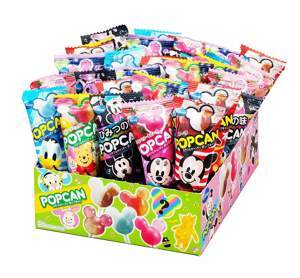 Kẹo mút trái cây Glico Popcan Mickey