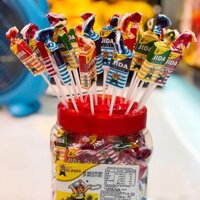 KẸO MÚT TRÁI CÂY HOKI - JIDA hũ 100cây