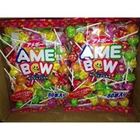 Kẹo Mút Trái Cây Ribon Ame Bow 50 Cây Nhật Bản