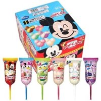Kẹo Mút Vị Trái Cây Hình Hoạt Hình Disney - Glico Popcan Mix 10,5G (360)