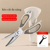 Kéo nặng đa chức năng cho nhà bếp, kéo cắt cá, xương gà dễ dàng, tiện lợi và bền bỉ