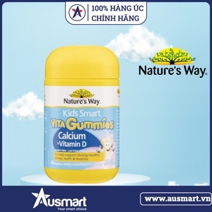 Kẹo Nature's Way bổ sung Canxi+Vitamin D3 60 viên