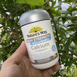 Kẹo Nature's Way bổ sung Canxi+Vitamin D3 60 viên