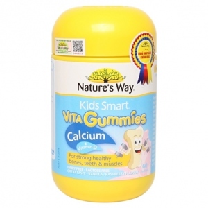 Kẹo Nature's Way bổ sung Canxi+Vitamin D3 60 viên