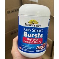 Kẹo Nature's Way Kids Smart Omega-3 Fish Oil Trio 180v