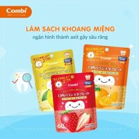 Kẹo ngậm bảo vệ răng, làm sạch răng, chống sâu răng cho bé COMBI TETEO 60 viên Nhật Bản