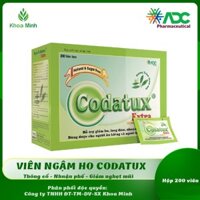 Kẹo ngậm CODATUX Extra ADC [200 viên] – Hỗ trợ giảm ho, long đàm, nhuận phế