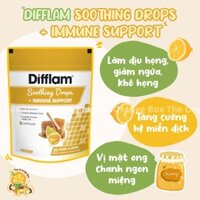 KẸO NGẬM DIFFLAM SOOTHING DROPS + IMMUNE SUPPORT