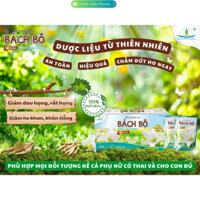 Kẹo ngậm ho BÁCH BỘ mom and baby Hỗ trợ bổ phế, tiêu đờm, giảm ho, giảm đau họng, rát họng, ho khan