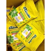 Kẹo ngậm ho không đường Ricola Lemon Mint Sugar Free bịch 105 viên (DATE 10/2025)