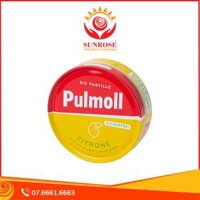 Kẹo ngậm ho không đường Pulmoll Zitrone hương chanh giảm ho, dịu họng (50g)