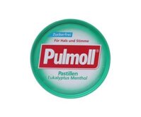 Kẹo ngậm ho Pulmoll Pastillen Eukalyptus Menthol (50g/hộp)