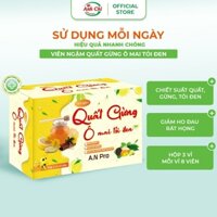 Kẹo ngậm ho Quất gừng ô mai tỏi đen Anh Chi Pharma giảm ho, đau rát họng, viêm ngậm ho thảo dược hộp 24 viên
