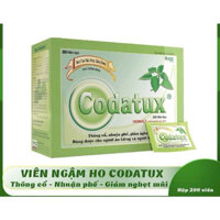 Kẹo ngậm ho thảo dược Codatux hộp 200 viên