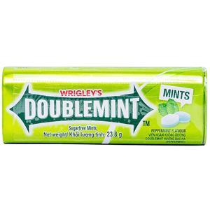 Kẹo ngậm hương spearmint Doublemint hộp 23.8g