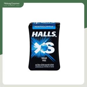 Kẹo ngậm không đường Halls XS vị bạc hà hộp 15g