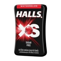 Kẹo ngậm không đường hương dưa hấu Halls XS hộp 12g (1 Hộp)