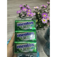 Kẹo Ngậm Không Đường Mentos Bạc Hà 50 Viên( Pure Fresh )