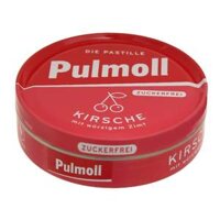 Kẹo Ngậm Pulmoll Kirsch – Giảm ho, làm dịu cổ họng hiệu quả