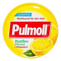 Kẹo ngậm Pulmoll Zitrone vị chanh