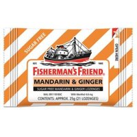 Kẹo Ngậm Quýt & Gừng Fisherman'S Friend 25G