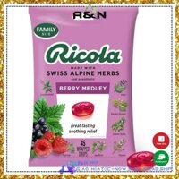 Kẹo ngậm Ricola Berry Medley - 45ct