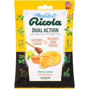 Kẹo ngậm Ricola Dual Action Honey Lemon 175 viên