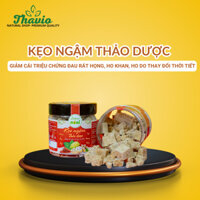 Kẹo ngậm thảo dược adeva, Mứt Nhàu- Gừng viên, Dùng Ăn Trực Tiếp, Pha Trà, Ho, Viêm Họng