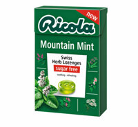 Kẹo ngậm thảo mộc ko đường Ricola vị bạc hà 40g (Thụy Sĩ)