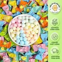 Kẹo Ngậm Trái Cây Mix Vị Không Đường Vitamin C Thơm Miệng Mát Lạnh |Tiệm Ăn Vặt Đậu Đậu