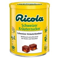 Kẹo ngậm trị ho Ricola Đức làm dịu cơn ho, giảm ngứa họng 250g