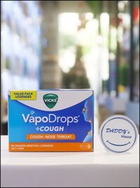 Kẹo ngậm Vicks Vapo Cough Orange Menthol (36v)