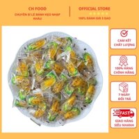 Kẹo Ngô dẻo trong suốt nhân chảy Coowy Đài Loan, kẹo bắp dẻo trong suốt ngon cực bịch lớn 2.5kg
