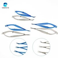 Kéo ngô SDUSEIO Thép không gỉ Titan Tay cầm tròn phẫu thuật nha khoa Dụng cụ nhãn khoa