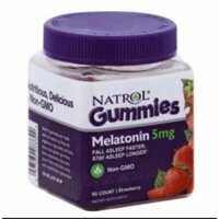 Kẹo Ngủ Melatonin Gummies Natrol 10mg