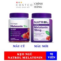 Kẹo Ngủ Natrol Melatonin 10mg Sleep Gummies (1 Hủ/90 Viên)