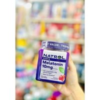 🍬KẸO NGỦ NATROL MELATONIN SLEEP - GUMMIES SLEEP 10Mg 90viên