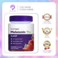 Kẹo ngủ Sleep Natrol Melatonin 5mg, 10mg - Hỗ trợ giấc ngủ với Natrol Melatonin