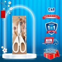 Kéo Nhà Bếp Cắt Gà, Kẹp Càng Cua Kai 91568 DH7156 Đa Năng Không Gỉ Sét