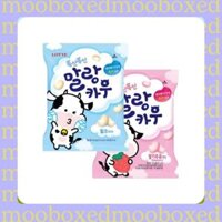 Kẹo Nhai Bò Mềm Lotte 158g Daebong 2 Loại (Chính Hãng + Sữa Dâu)