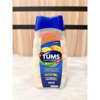 Kẹo nhai giúp hỗ trợ tiêu hóa Tums Extra Strength 200 viên vị trái cây. Hạn sử dụng 2029