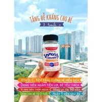 Kẹo nhai Immunity hãng Holland Barret tăng sức đề kháng cho bé hiệu quả lọ 30 viên