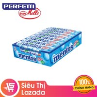 Kẹo nhai Mentos bạc hà (hộp 16 thỏi 14 viên - 37.8g) LazadaMall