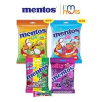 Kẹo nhai Mentos đủ vị gói nhỏ và gói lớn