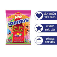 Kẹo Nhai Mentos Hương Trái Cây (Gói 1kg)