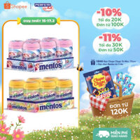 Kẹo Nhai Mentos hương trái cây (Hộp 6 hũ)